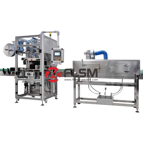 Automatic Round Bottle Labeling Machine Pvc Shrink Sleeve Film For ...