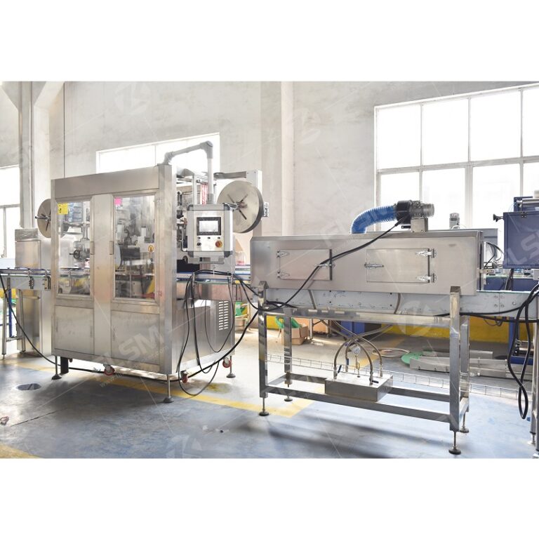 Automatic Can Bottle Pvc Heat Label Applicator Shrink Sleeve Labeling ...