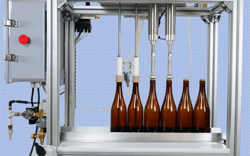 Llenadoras de botellas a contrapresión