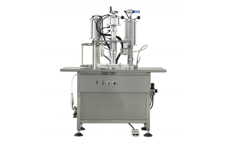 Máquina de llenado de botellas de vino